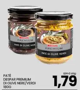 Despar Patè Despar Premium di olive nere/verdi offerta