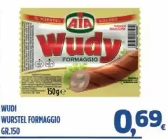 Wudy wurstel formaggio