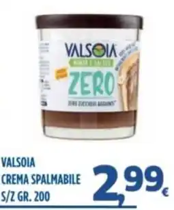 Orizzonte Supermercati Valsoia crema spalmabile offerta