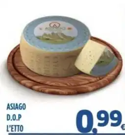 Orizzonte Supermercati Asiago D.O.P. offerta