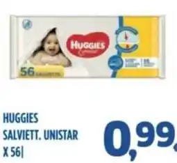 Orizzonte Supermercati Huggies salviette unistar offerta