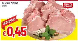 Galassia superstore Braciole di suino offerta