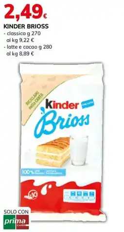 Basko Kinder Brioss offerta