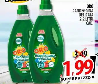 Oro candeggina delicata