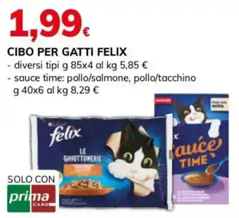 Cibo per gatti Felix