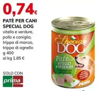 Paté per cani Special Dog