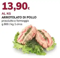 Basko Arrotolato di pollo prosciutto e formaggio offerta