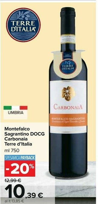 Carrefour Vino offerta