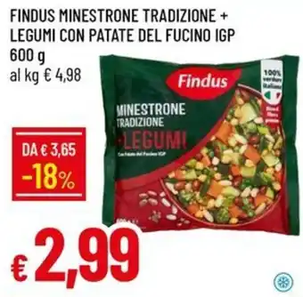 Findus Minestrone Tradizione + Legumi