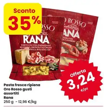 Pasta fresca ripiena Oro Rosso gusti assortiti Rana