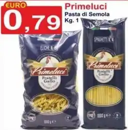 GuMì Supermercati Pasta di Semola Primeluci offerta
