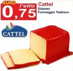 GuMì Supermercati Edamer Formaggio Tedesco Cattel offerta