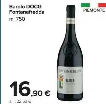 Carrefour Barolo docg offerta