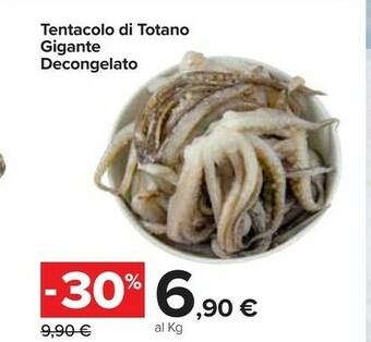 Carrefour Tentacolo di totano gigante decongelato offerta