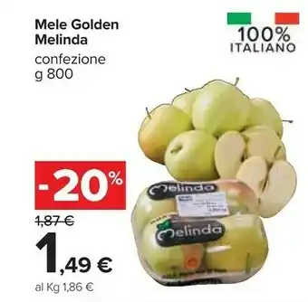 Carrefour Mele golden offerta
