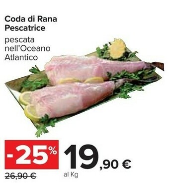 Carrefour Coda di rana pescatrice offerta