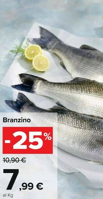 Carrefour Branzino offerta