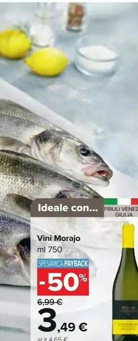Carrefour Vini morajo offerta