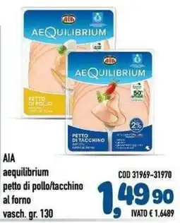 Del Prete Distribuzioni AIA aequilibrium petto di pollo/tacchino offerta