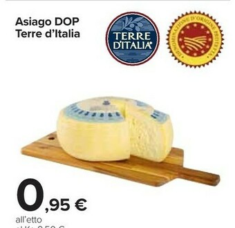 Carrefour Asiago dop offerta