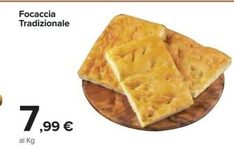 Carrefour Focaccia tradizionale offerta