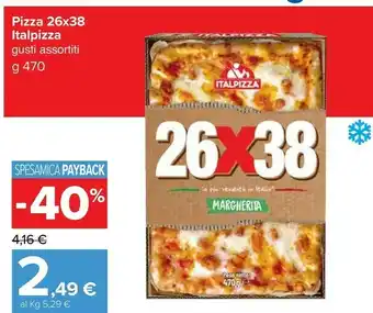 Carrefour Pizza 26x38 offerta