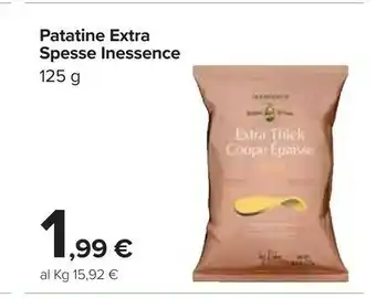 Carrefour Patatine extra spesse inessence offerta