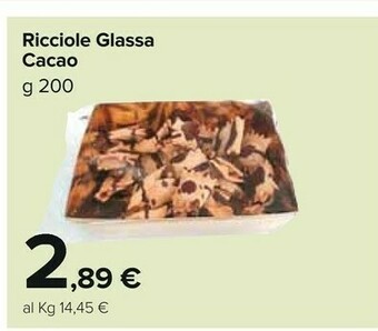Carrefour Ricciole glassa cacao offerta