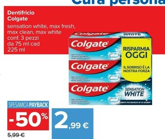 Carrefour Dentifricio offerta