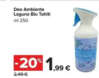 Carrefour Laguna blu tahiti deo ambiente offerta