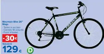 Carrefour Mountain bike 26 mogs offerta