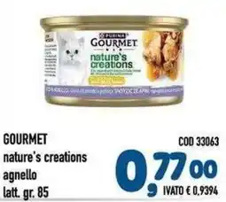 Del Prete Distribuzioni Gourmet nature's creations agnello offerta
