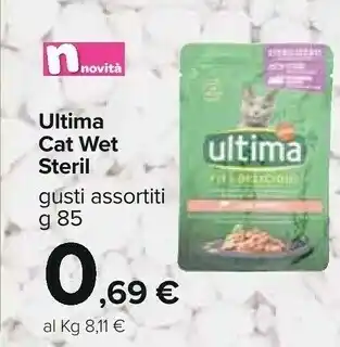 Cat wet steril