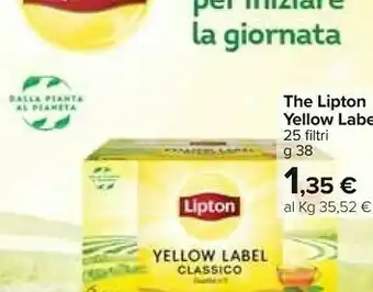 Carrefour Lipton - yellow label offerta