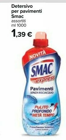 Carrefour Detersivo per pavimenti offerta