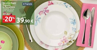 Carrefour Servizio piatti offerta