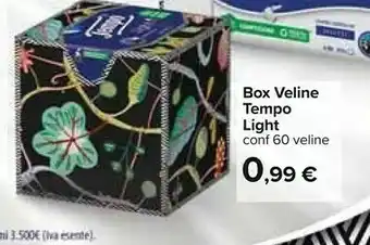 Carrefour Box veline light offerta