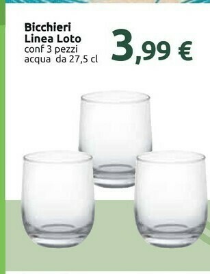 Carrefour Bicchieri offerta