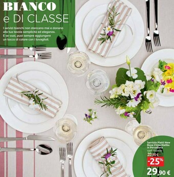 Carrefour Servizio piatti offerta