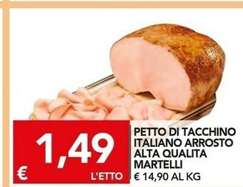 TuoDi Petto di tacchino italiano arrosto alta qualita offerta