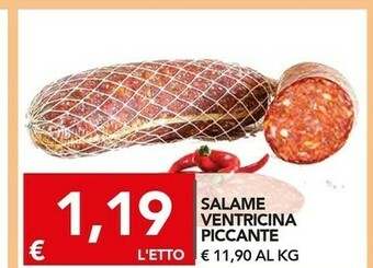 TuoDi Salame ventricina piccante offerta