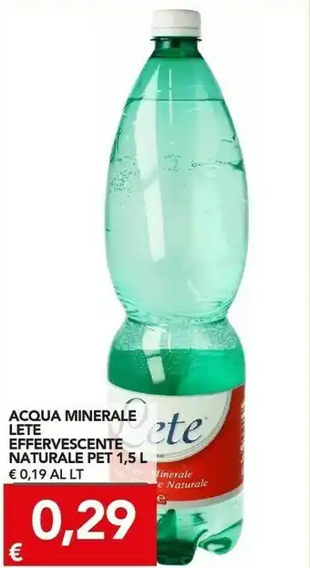 TuoDi Acqua minerale effervescente naturale offerta