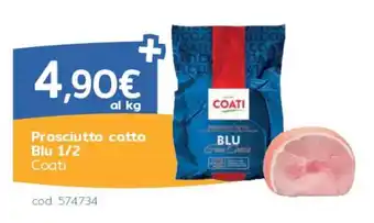 Prosciutto cotto Blu 1/2 Coati
