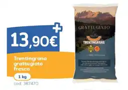 C+C Italmarket Trentingrana grattugiato fresco offerta