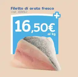 C+C Italmarket Filetto di orata fresco offerta