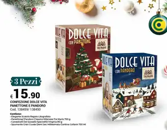 Confezione Dolce Vita Panettone e Pandoro