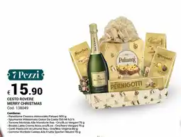 Centro Cash Cesto Rovere Merry Christmas offerta