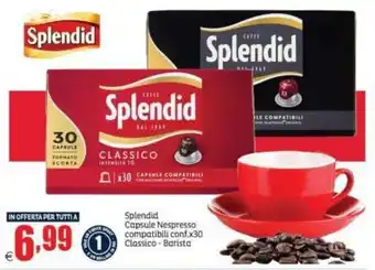Splendid Capsule Nespresso compatibili Classico - Barista