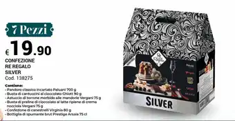 Confezione re regalo silver