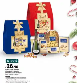 Centro Cash Confezione Rovere Gran Blue Pandoro Gran Rouge Panettone offerta
